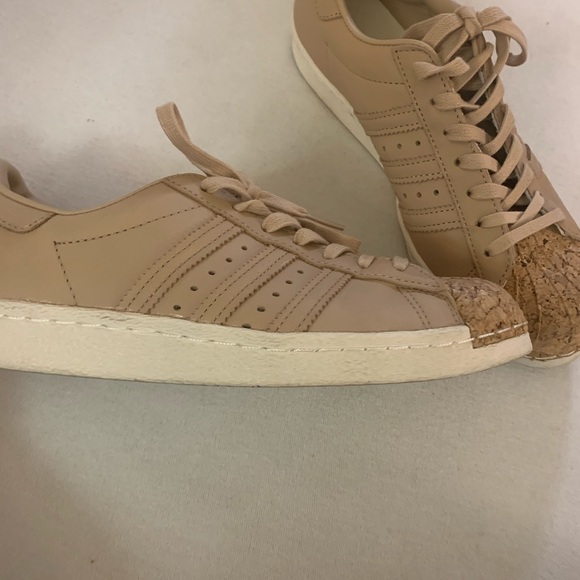 Adidas Superstar 80s Cork & Leather Sneakers - Picture 5 of 14